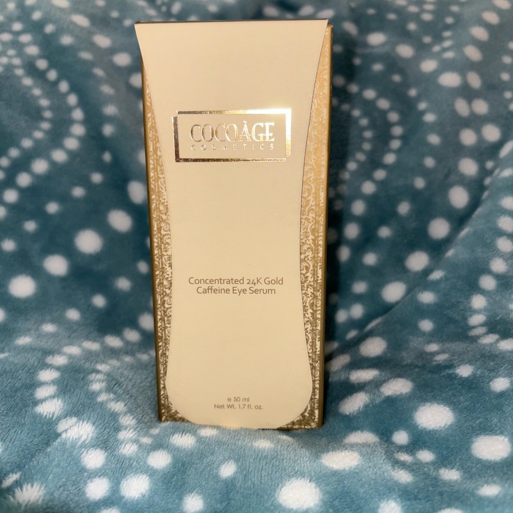 Cocoage Cosmetics 24K Gold Caffeine Eye Serum